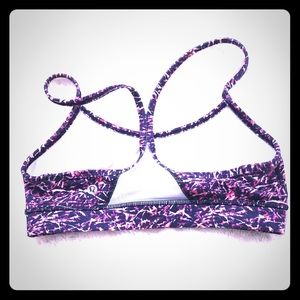Lululemon multicolored sports bra